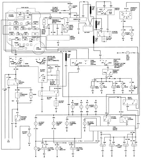1990 Olds 88 Wiring Diagram